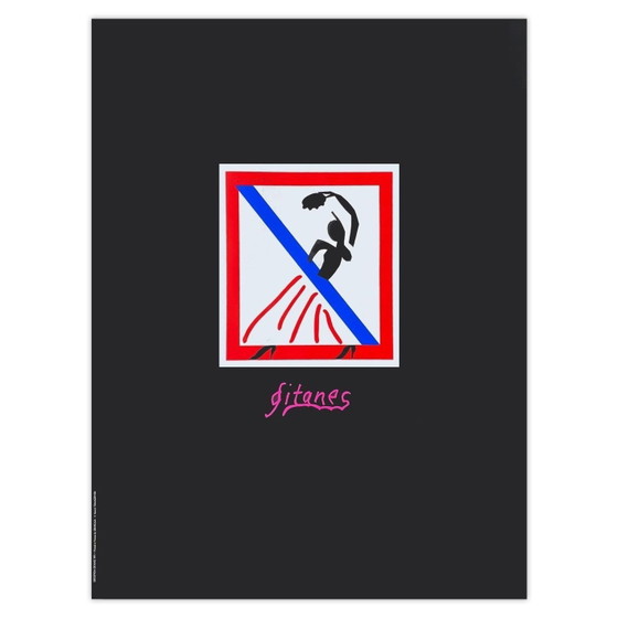 Image 1 of GITANES - HOMMAGE À MAX PONTY Henryk Tomaszewski Póster 1991