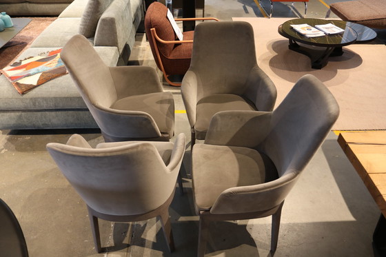 Image 1 of Sedia da pranzo Chelsea Molteni&C (set di 4)