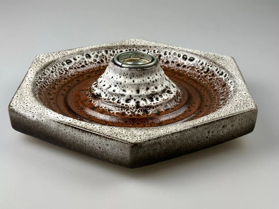 Image 1 of 60s 70s Aplique Ceramica Siglo Medio Diseño Space Age