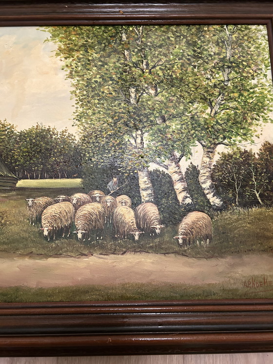 Image 1 of 3 peintures à l'huile