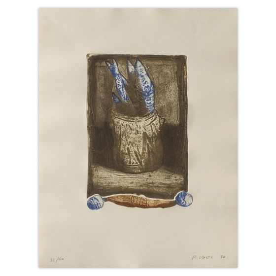 Image 1 of Philippe GAREL Gobelet Signierte Carborundum-Radierung 1990