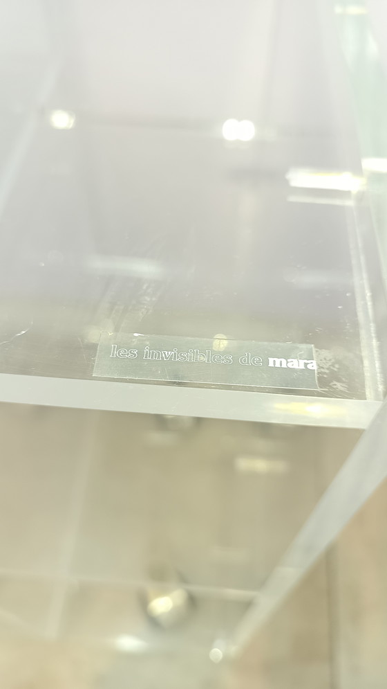 Image 1 of Plexiglas trolley Les Invisibles de Marais by David Lange 