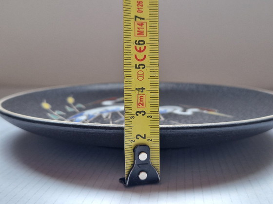 Image 1 of Ruscha.Wall plate with cranes.50'Germany.