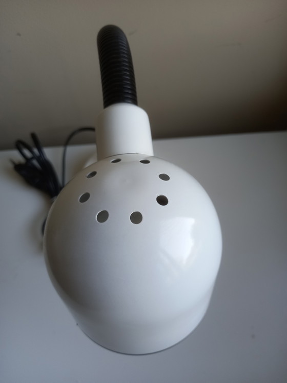 Space Age Vintage Eye Ball Lamp Veneta Lumi Italië – Tafellampen, Plastic, Metal (photo 2 of 5)