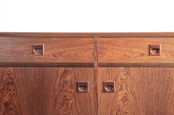Image 1 of Buffet ou petite enfilade Danoise en Palissandre par Erik Brouer pour Brouer’s Mobelfabrik 1960.
