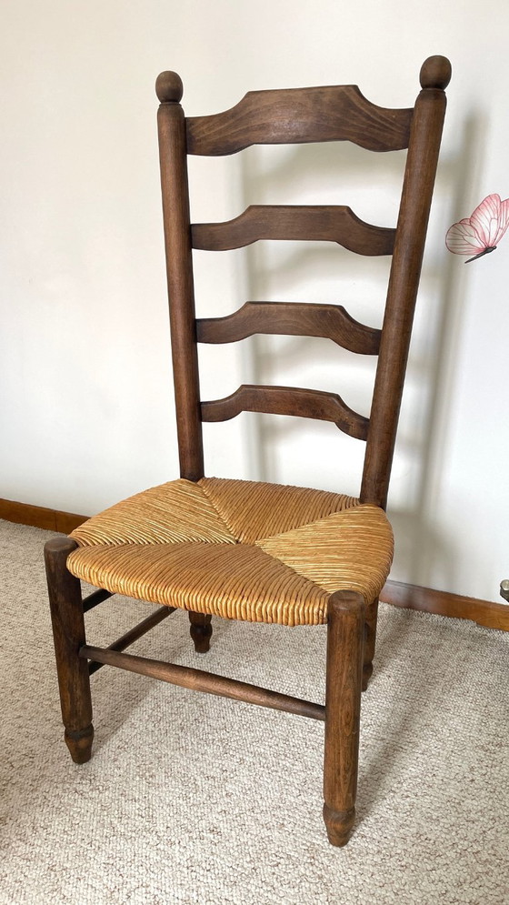 Image 1 of stoel in de stijl van Charles Dudouyt