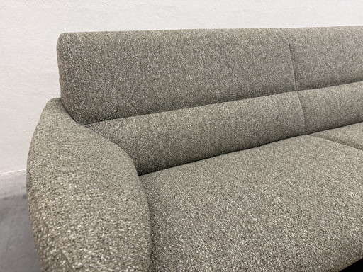 Sofá bajo de 3 plazas Leolux Felizia, tejido Trend 210