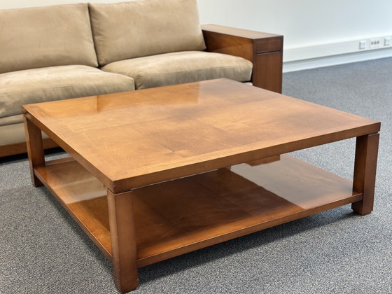 Hugues Chevalier “Dominique” Bank – Art Deco Sycamore Wood, Parijs – 2 zitsbanken (photo 7 of 10)