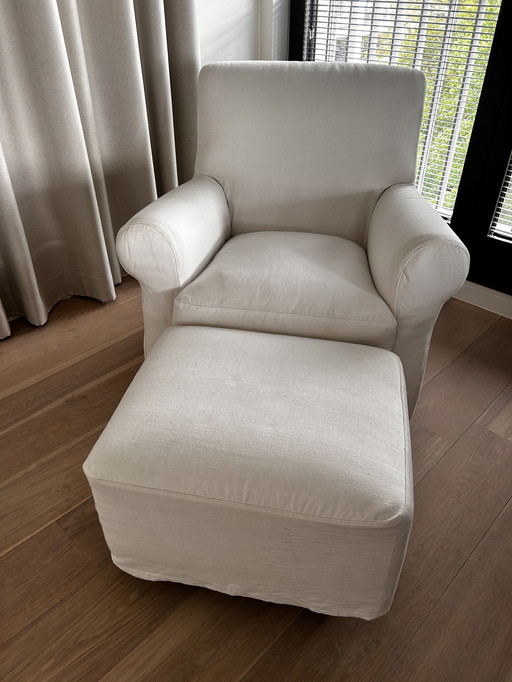 Flexform Nonnamaria With Footstool