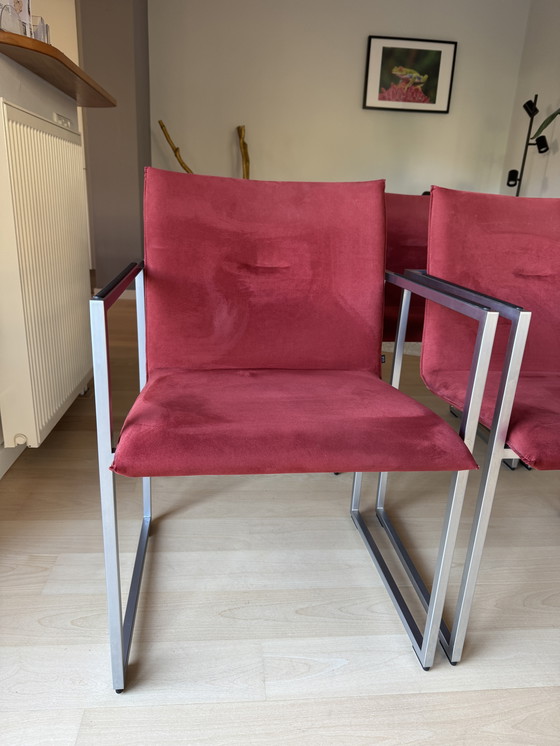 Image 1 of Design Arco Frame XL eettafel stoelen 6 stuks