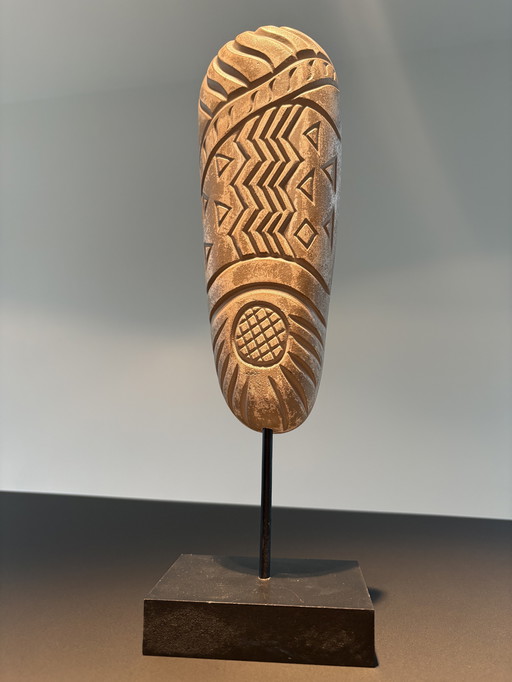 Indigenous wood carving