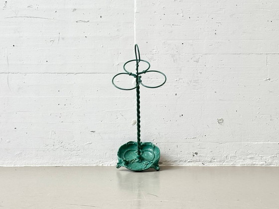 Image 1 of Slim cast iron umbrella stand, 1950s
