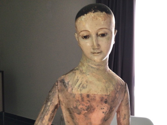 Image 1 of Statue antique de santos napolitain