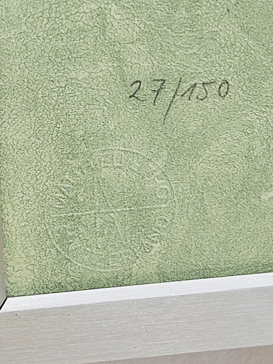 Bruno Bruni, Hinter dem Vorhang, 1979, Litografia, Incorniciato – Litografie e stampe (photo 7 of 16)