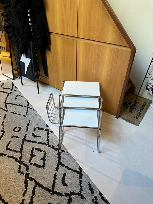 Set aus 3 Beistelltische | Design De Wit | Ineinandersteckbar
