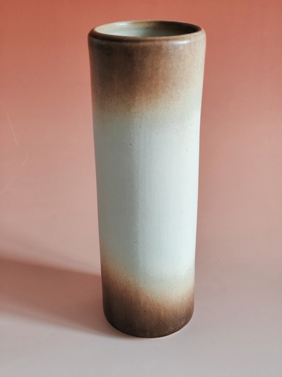 Vintage Pyrenees stoneware soliflore – set of 2 – 22 cm – Artisanat Français – Pyrenees soliflores (photo 5 of 8)