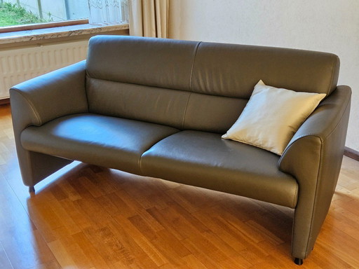 Sofá de 2,5 plazas y 2 sillones de piel de Montel Mondi