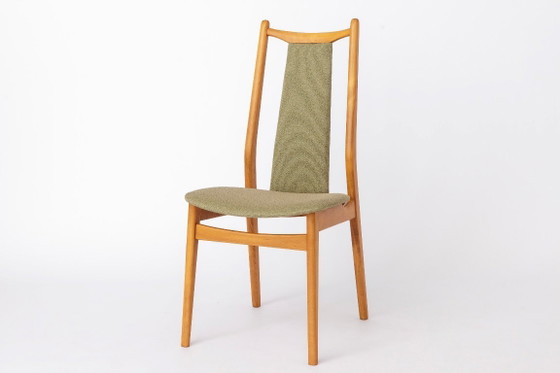 Image 1 of Vintage Dining Chairs Set of 4, Mid Century Modern Chairs, 1960s German Casala Chairs, Restored Wooden Dining Chairs