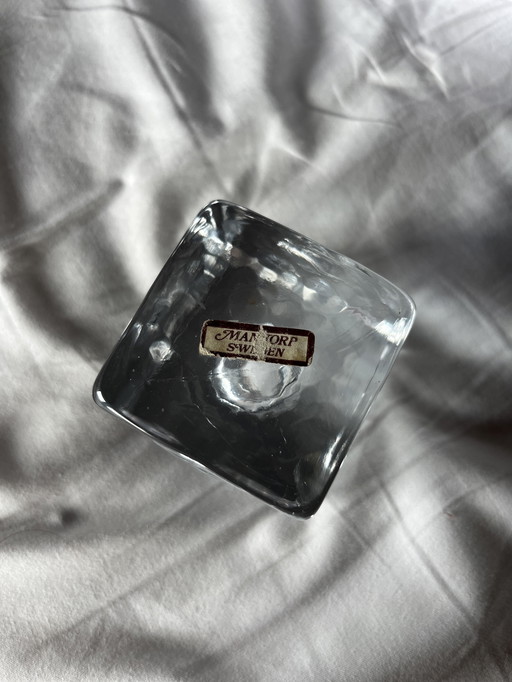 Glass Candle Holder Mantorp Sweden