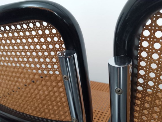 Image 1 of Set di quattro sedie B32 di Gavina della fine degli anni '60