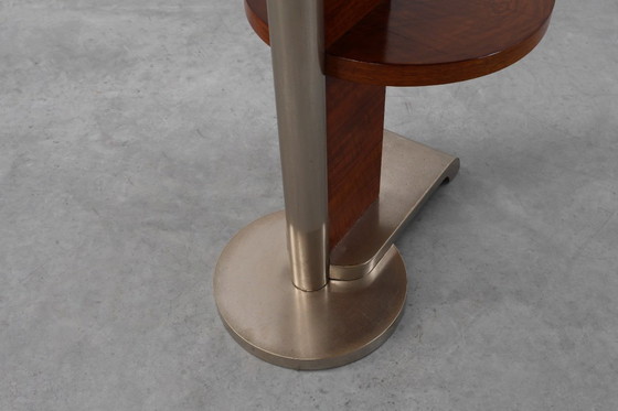 Image 1 of Table d'appoint moderniste Art déco à deux niveaux, France vers 1925
