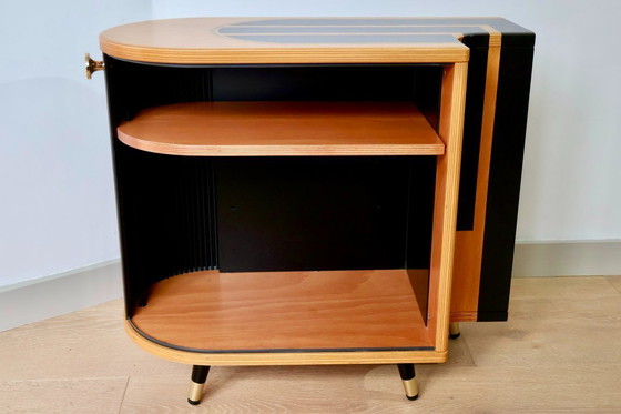 Image 1 of Auping Nightstand – Professionally Restored with Custom Art Deco Finish