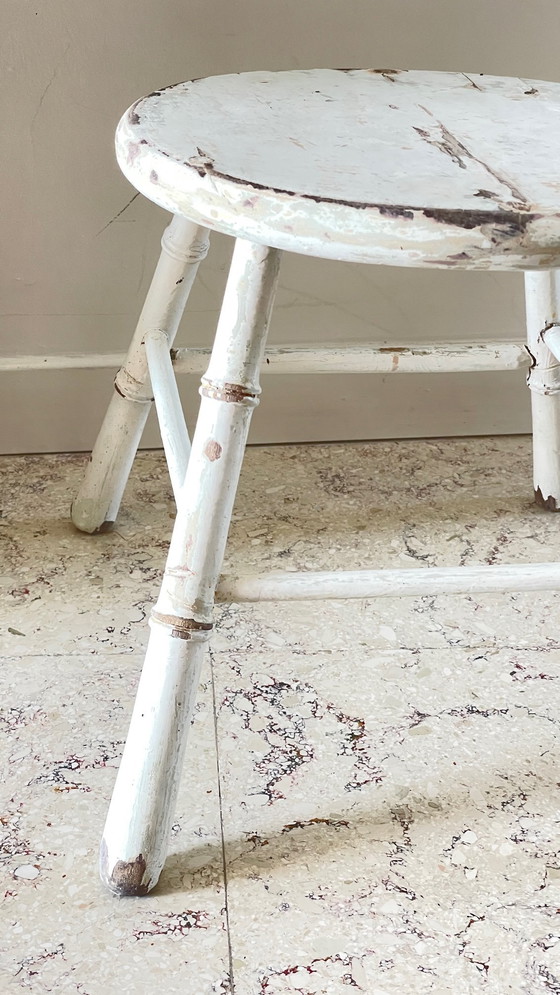 Image 1 of Antiek Bamboe Krukje