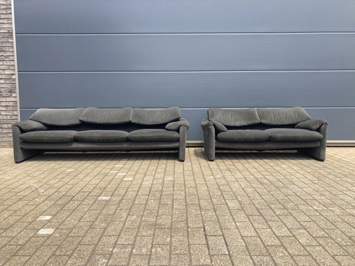 Cassina Maralunga 2+3-sitzig Vico Magistretti