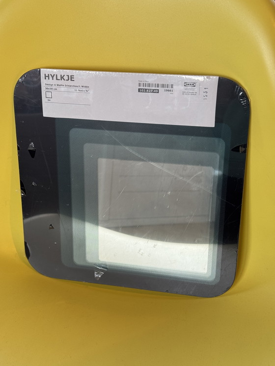 Image 1 of New IKEA Hylkje mirror black - design space age retro style