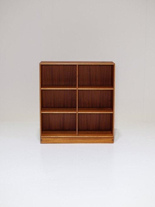 Bibliothèque vintage en teck danois Andreas Hansen 2