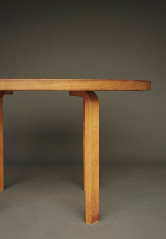 Image 1 of  L-leg Dining Table Model 91 by Alvar Aalto for Artek Finland, 1940s