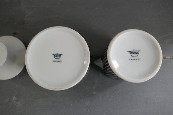 Image 1 of Set vintage Thomas Medallion Onyx Espresso
