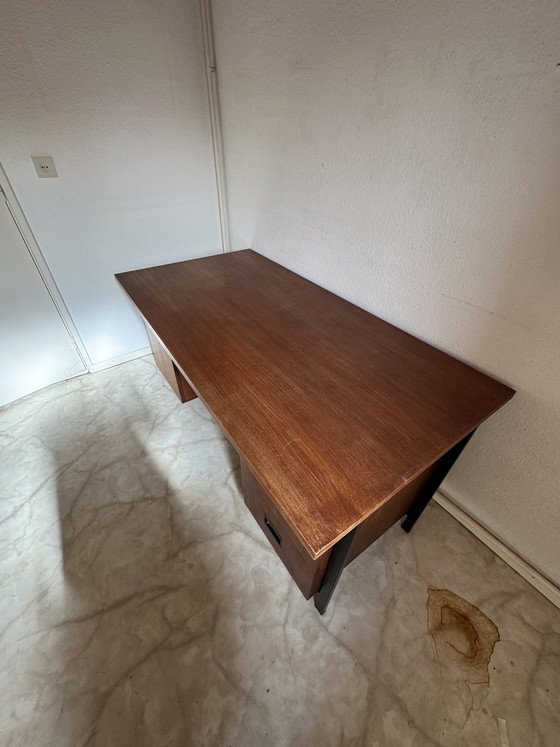 Image 1 of Escritorio Pastoe antiguo con silla de oficina