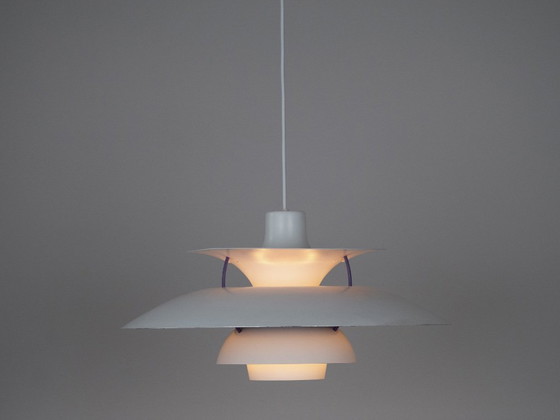 Image 1 of Lampada a sospensione vintage danese PH 5 di Poul Henningsen, Louis Poulsen, 1958