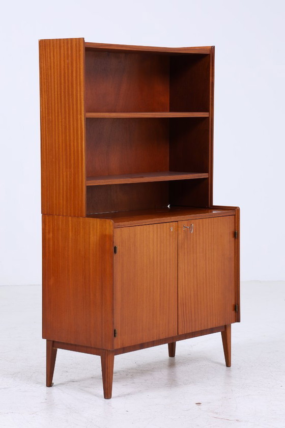 Image 1 of Libreria d'epoca anni '60 - scaffale di legno retrò del Mid Century #05-70