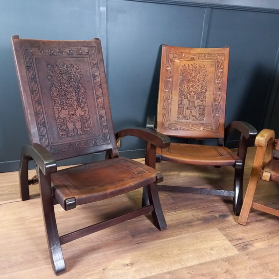 Image 1 of Set van 4 Angel Pazmino vouwstoelen