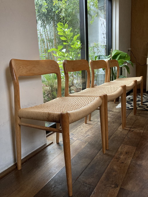 4 X Otto Møller 75 chair