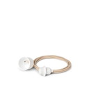 Ferm Living Dou Ø90 Pendelleuchte Natur M. Kabel 4 m