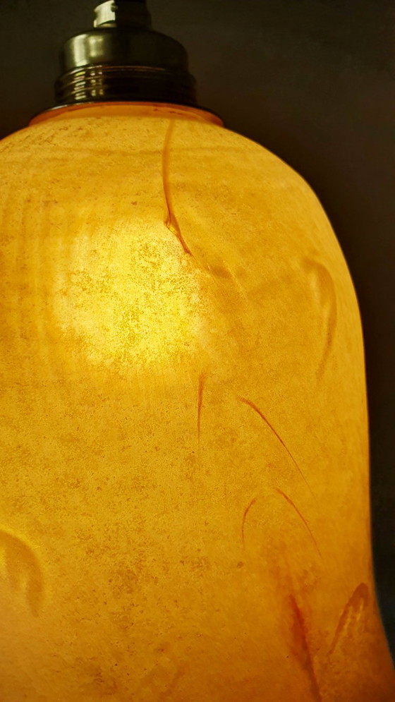 Image 1 of Set van 2 Vintage Murano hanglampen - Mid Century - Italy