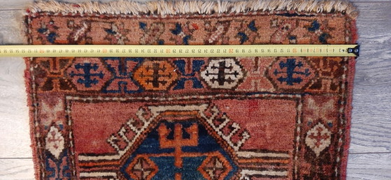 Handgeknüpfter Stammes-Mini-Teppich – Teppiche & Läufer, Wool (photo 7 of 9)