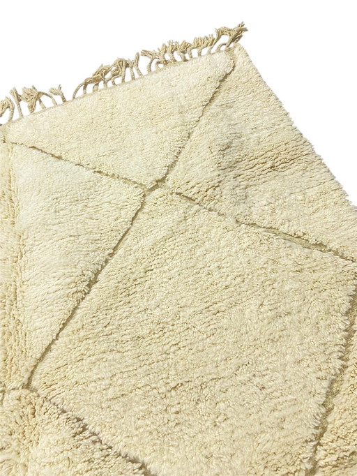 Authentischer Berberteppich – Handgeknüpfte Wolle – 3 × 2 m – Atlasgebirge