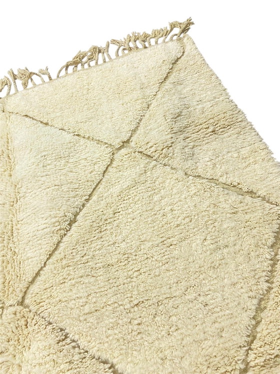 Image 1 of Authentiek Berber Tapijt – Handgeknoopt Wol – 3×2 m – Atlas Gebergte