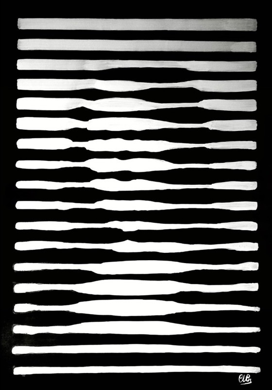 Image 1 of Walter Geraci - Gioconda Stripes XL white