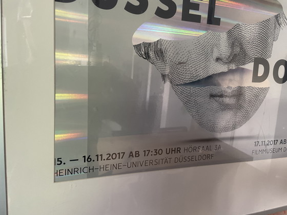 Image 1 of Original Poster Film Festival Düsseldorf 2017