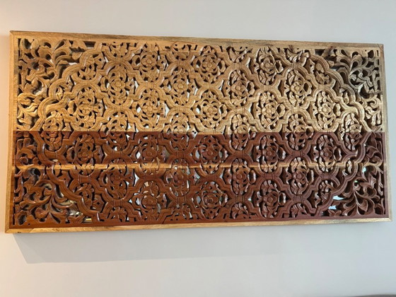 Image 1 of Œuvre d'art avec miroir