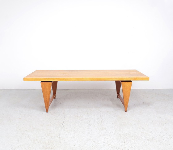 Image 1 of Illum Wikkelsø Large Oak Coffee Table Ml 115