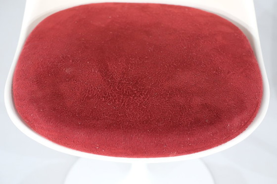 Image 1 of Set van 4 draaibare tulpstoelen van Eero Saarinen voor Knoll International - 1960