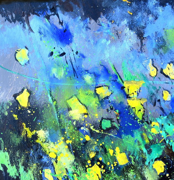 Nocturnal Garden – A. Ledent, Kunst, Canvas (photo 2 of 5)