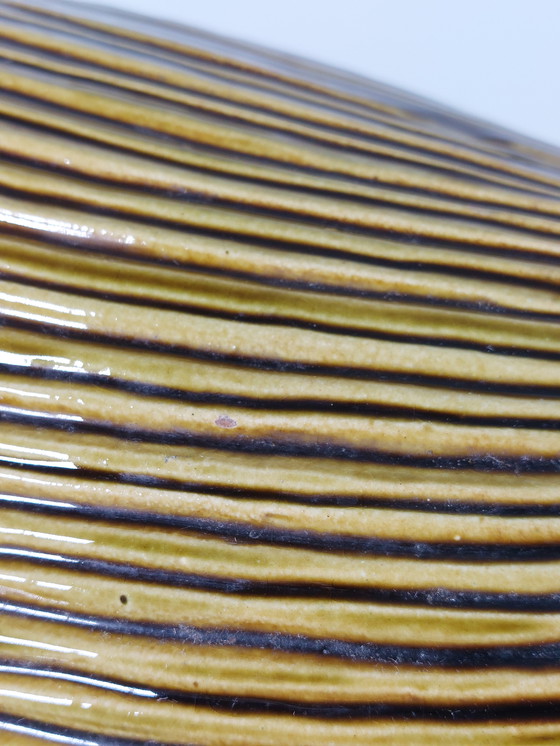 Image 1 of Grande vaso vintage giallo, Carstens Keramik, Tönnieshof, Germania Ovest, anni '70