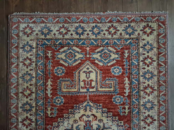 Handgemaakt Shirvan Vloerkleed 202×125cm, Vloerkleden en tapijten, Wol, Meerdere kleuren (foto 5 van 14)
